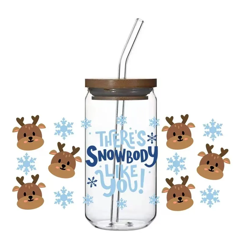 16oz গ্লাস কাপ স্থানান্তর স্টিকার জন্য আবেদন নোট কি?