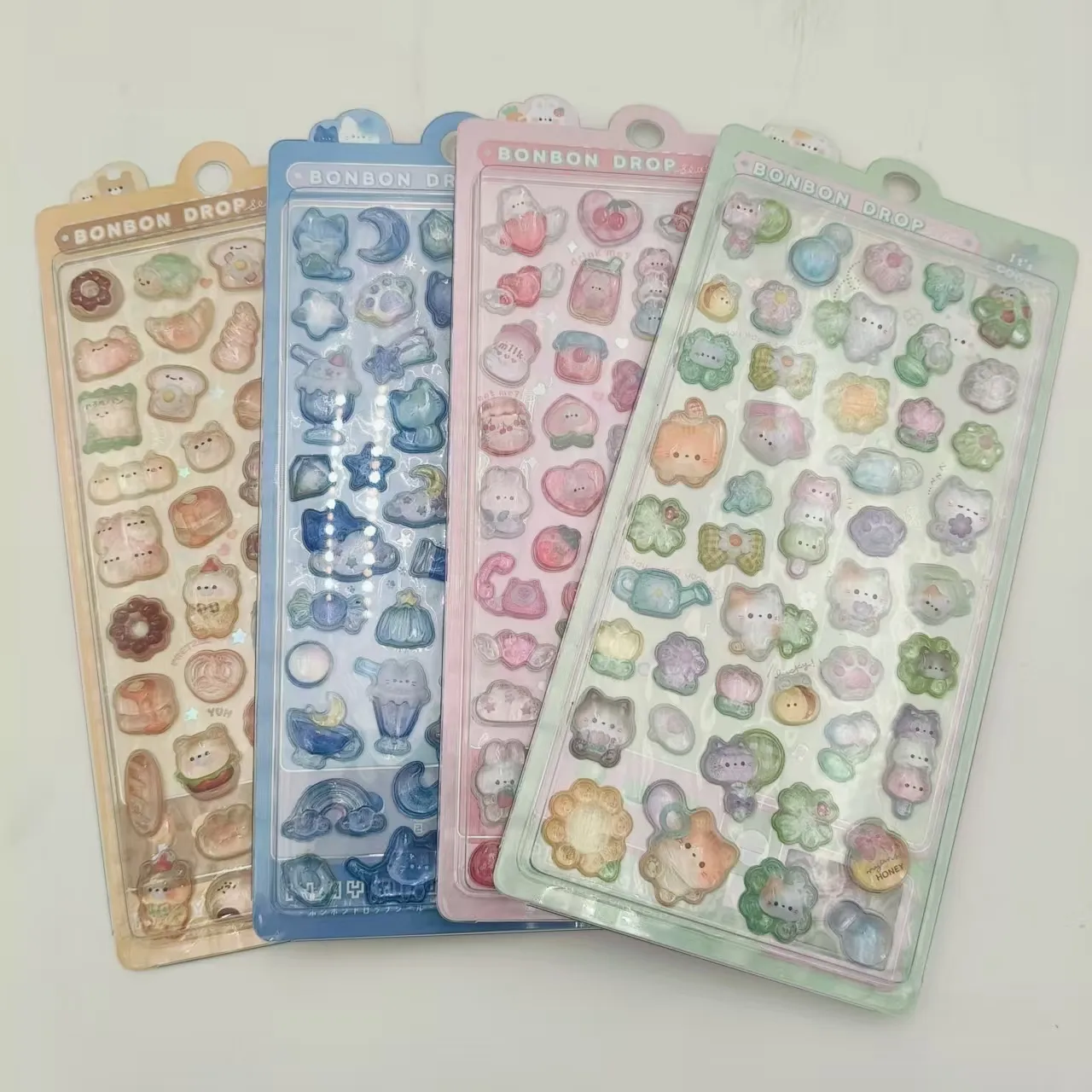 3D ত্রাণ শিশুদের স্টিকার চালানের জন্য প্রস্তুত