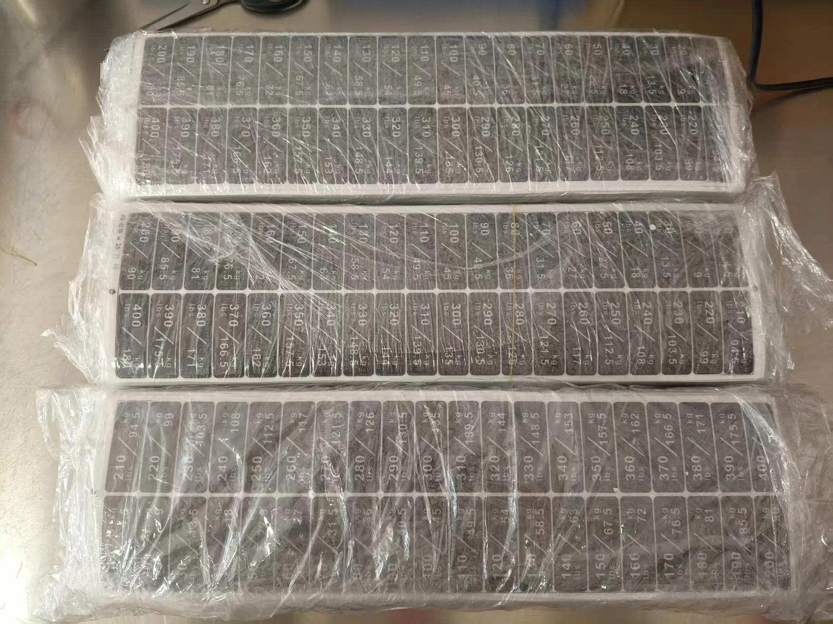 JOJO প্যাক জিম সরঞ্জাম প্লাস্টিক স্টিকার