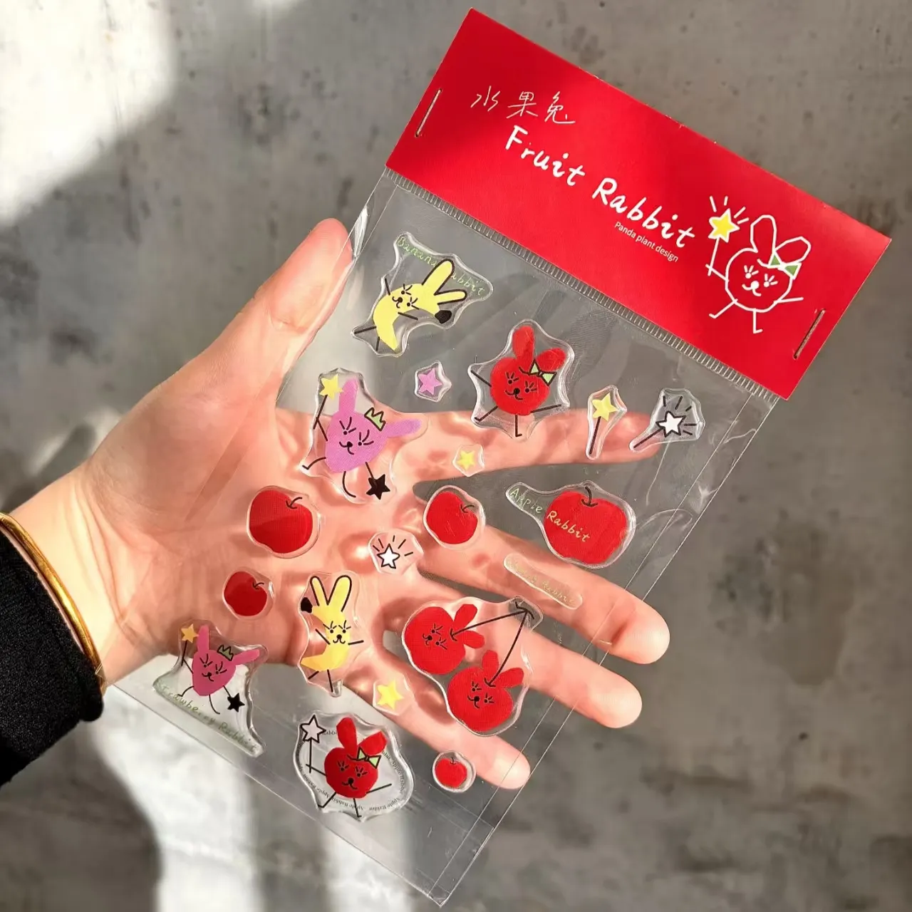 3D কার্টুন ইপোক্সি রেজিন স্টিকার