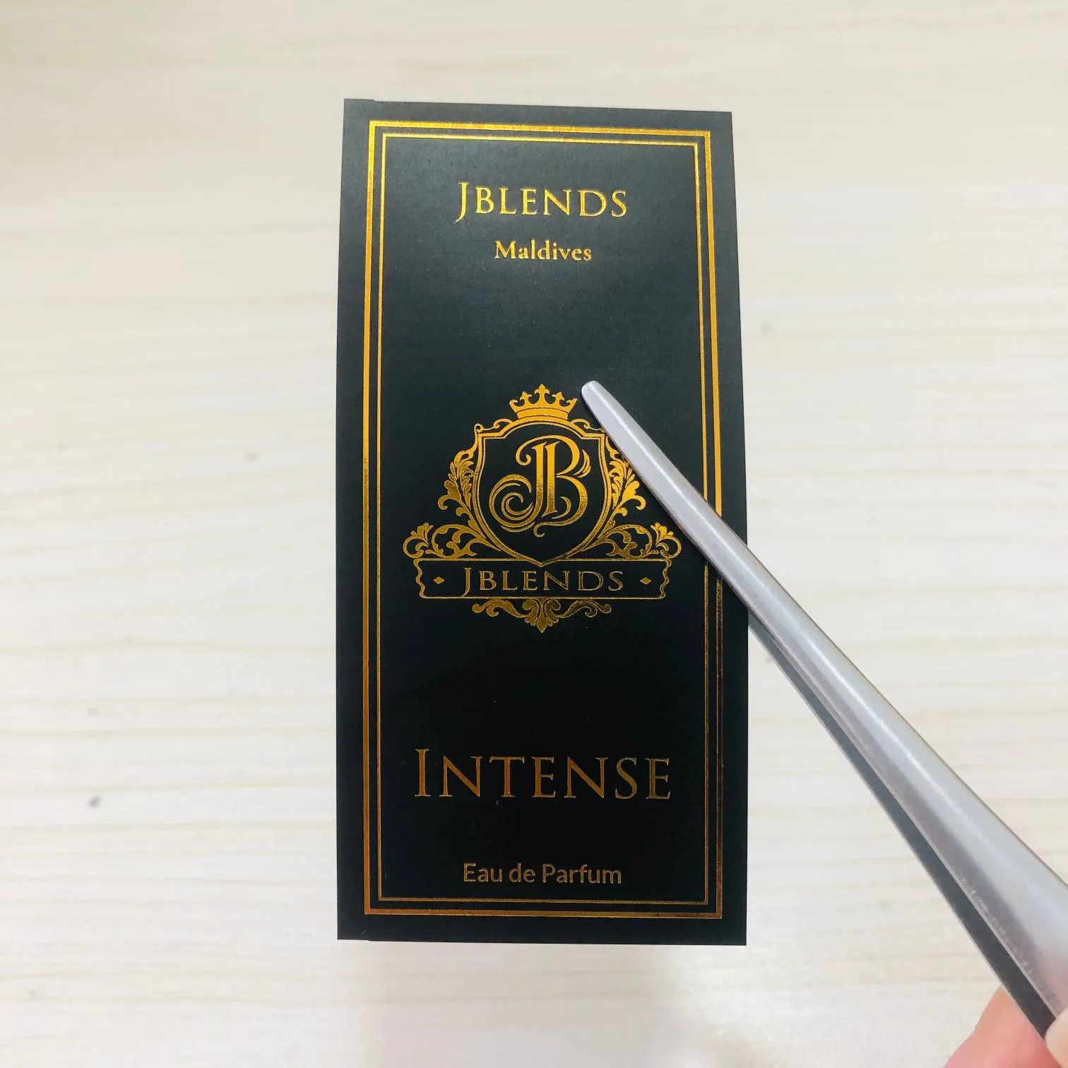 হট-স্ট্যাম্পযুক্ত পারফিউম লেবেল