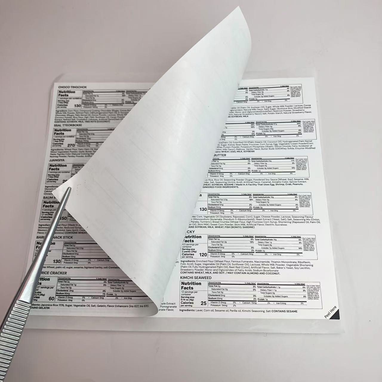 পরিপূরক 2 স্তর লেবেল