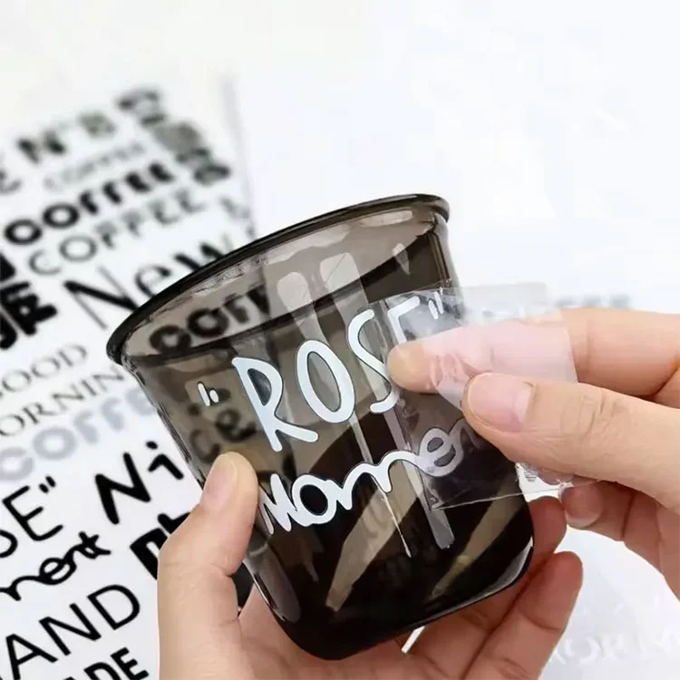 UV স্থানান্তর কাপ স্টিকার